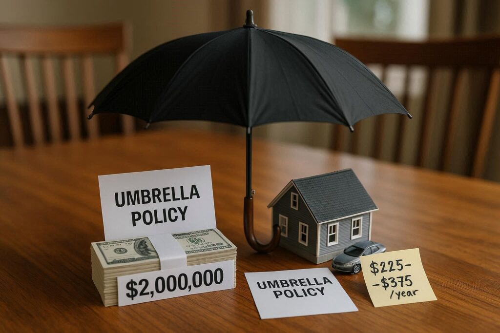 cost of $2 million umbrella policy