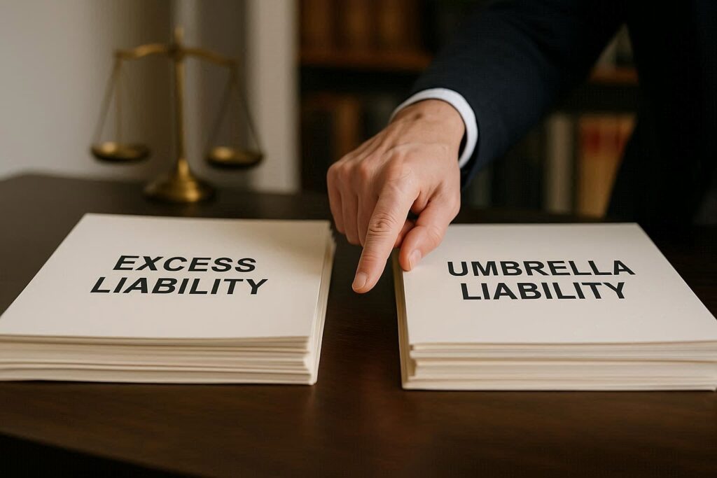 Is Excess Liability the Same as Umbrella